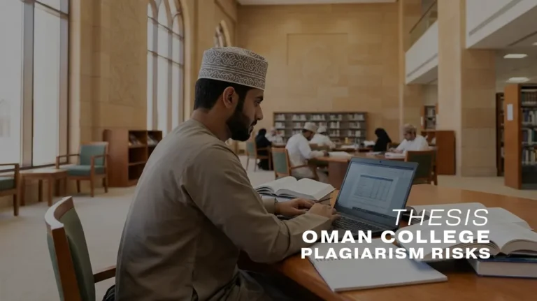 Ultimate Guide: Ace Your Oman College Thesis Without Plagiarism Risks